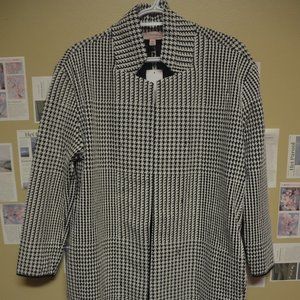 PHILOSOPHY APPAREL Jacquard Knit Patterned Jacket (RRP $120)